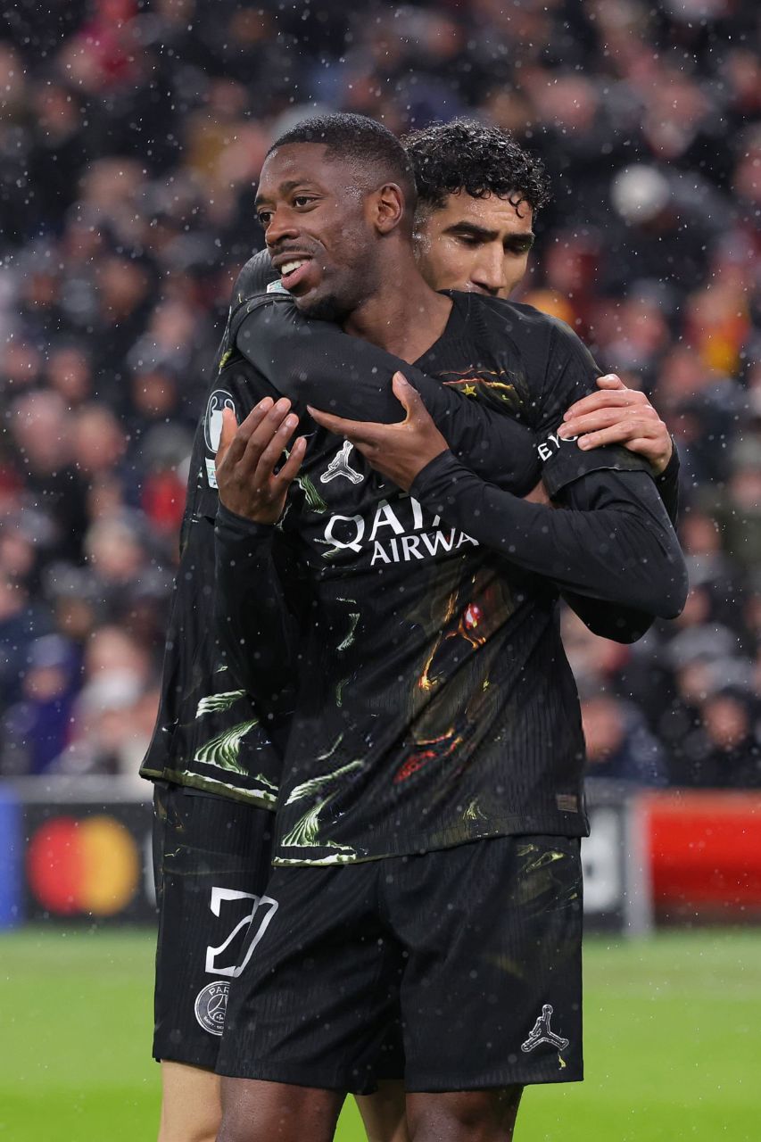 Dembélé brace sends PSG Into Champions League semi-finals as Liverpool crash out
