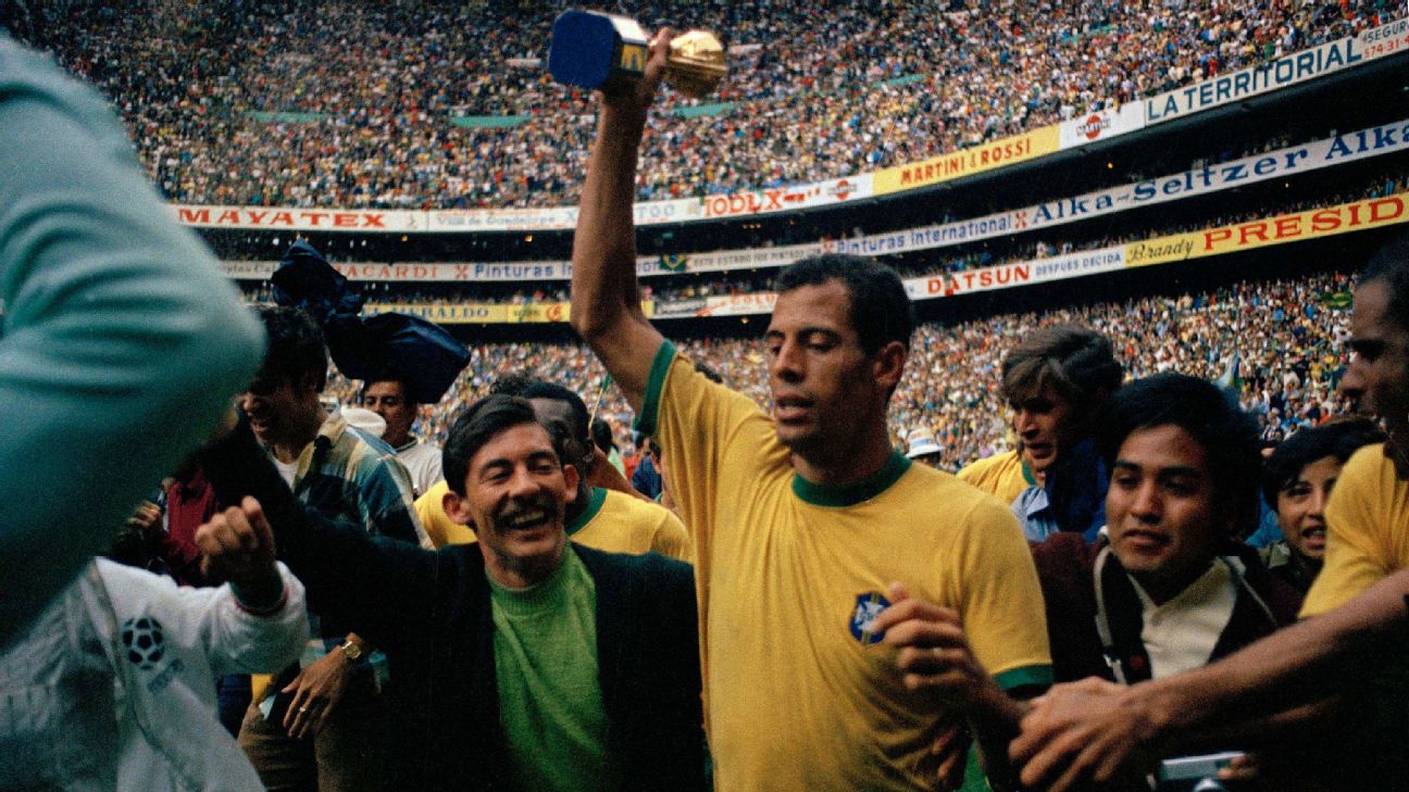World Cup Archive: Brazil’s Golden Era Peaks with Pelé in 1970