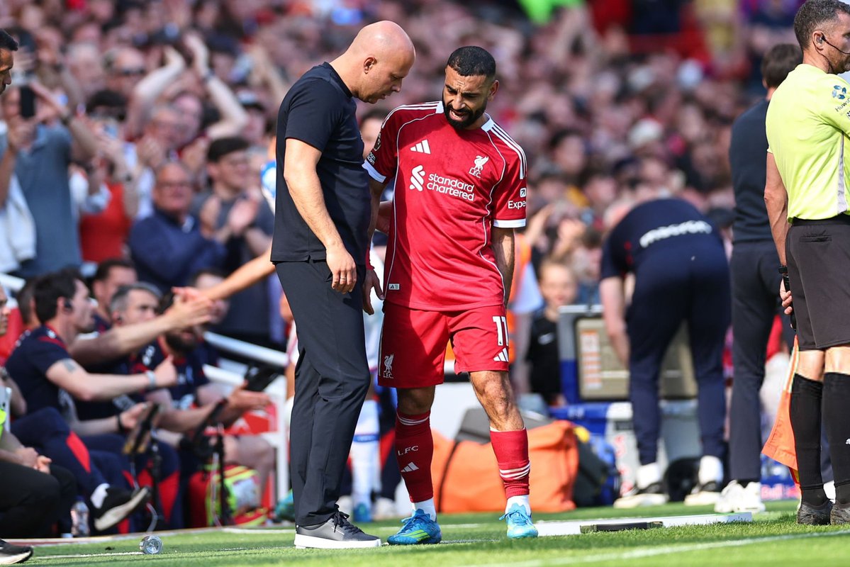 Mohamed Salah’s Liverpool career could be over after hamstring injury against Crystal Palace