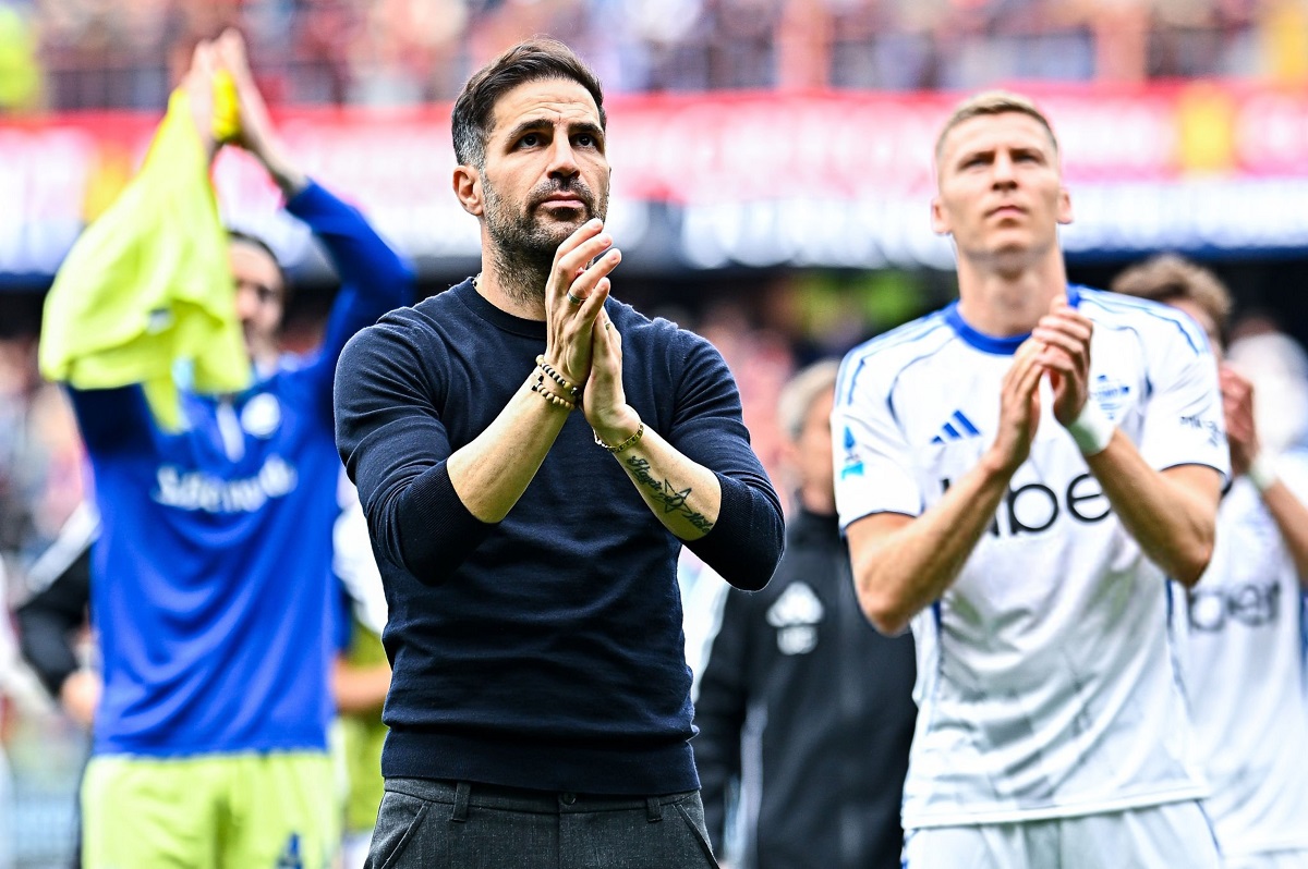 Como sporting director confident Fabregas will stay amid Premier League interest