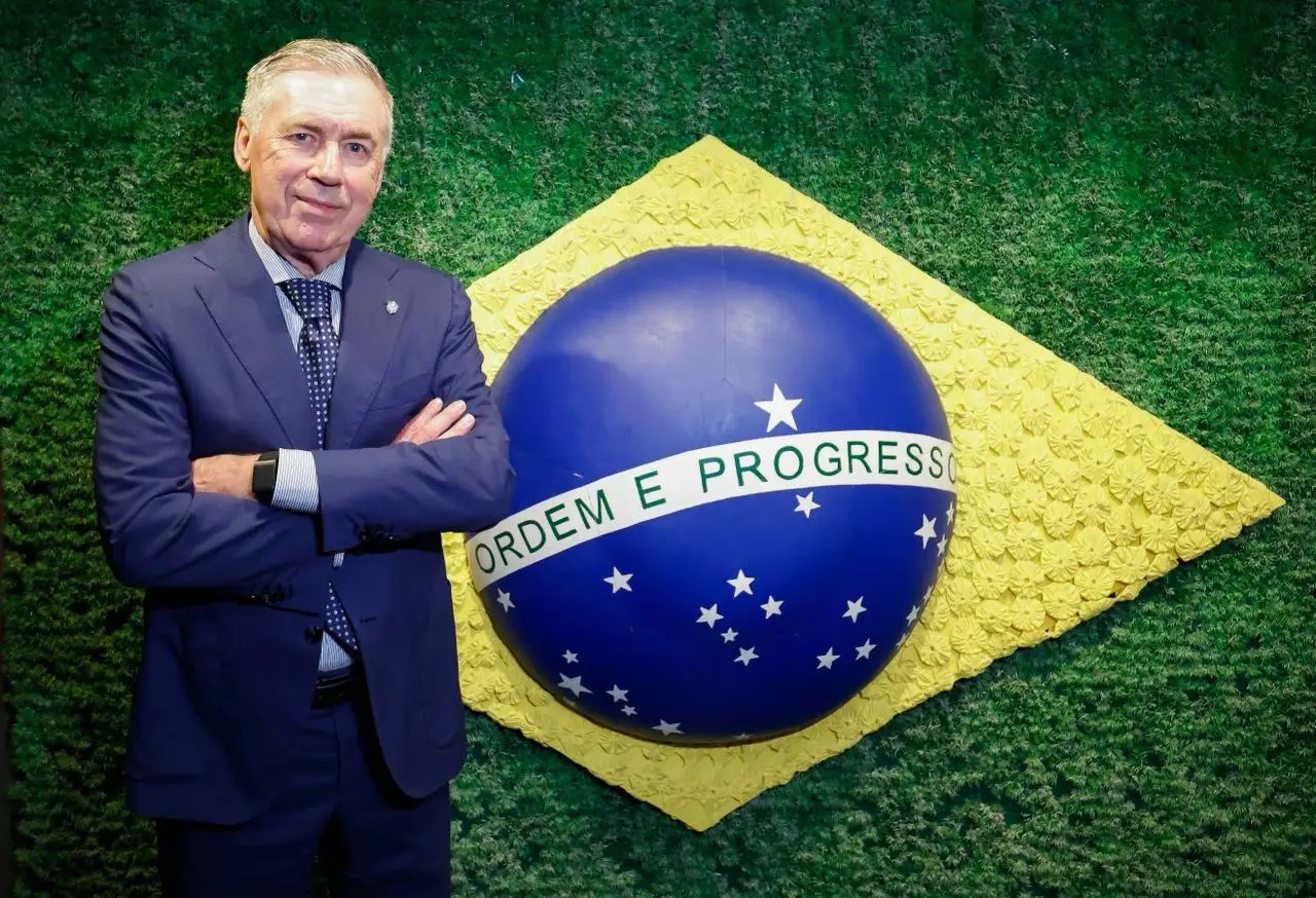 Carlo Ancelotti extends Brazil contract until 2030 World Cup