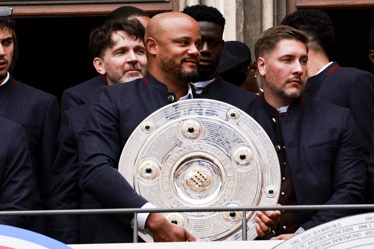 Vincent Kompany reveals he accidentally left Bundesliga trophy in his kitchen before Bayern parade