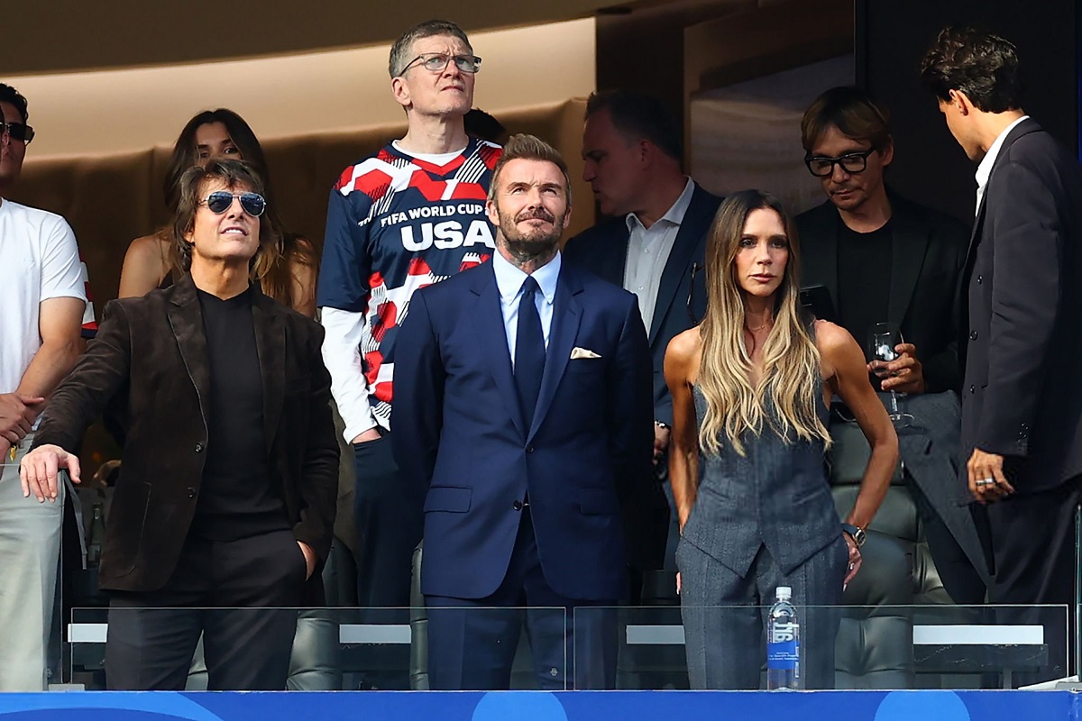Beckham, Cruise and other stars attend USA–Paraguay World Cup opener