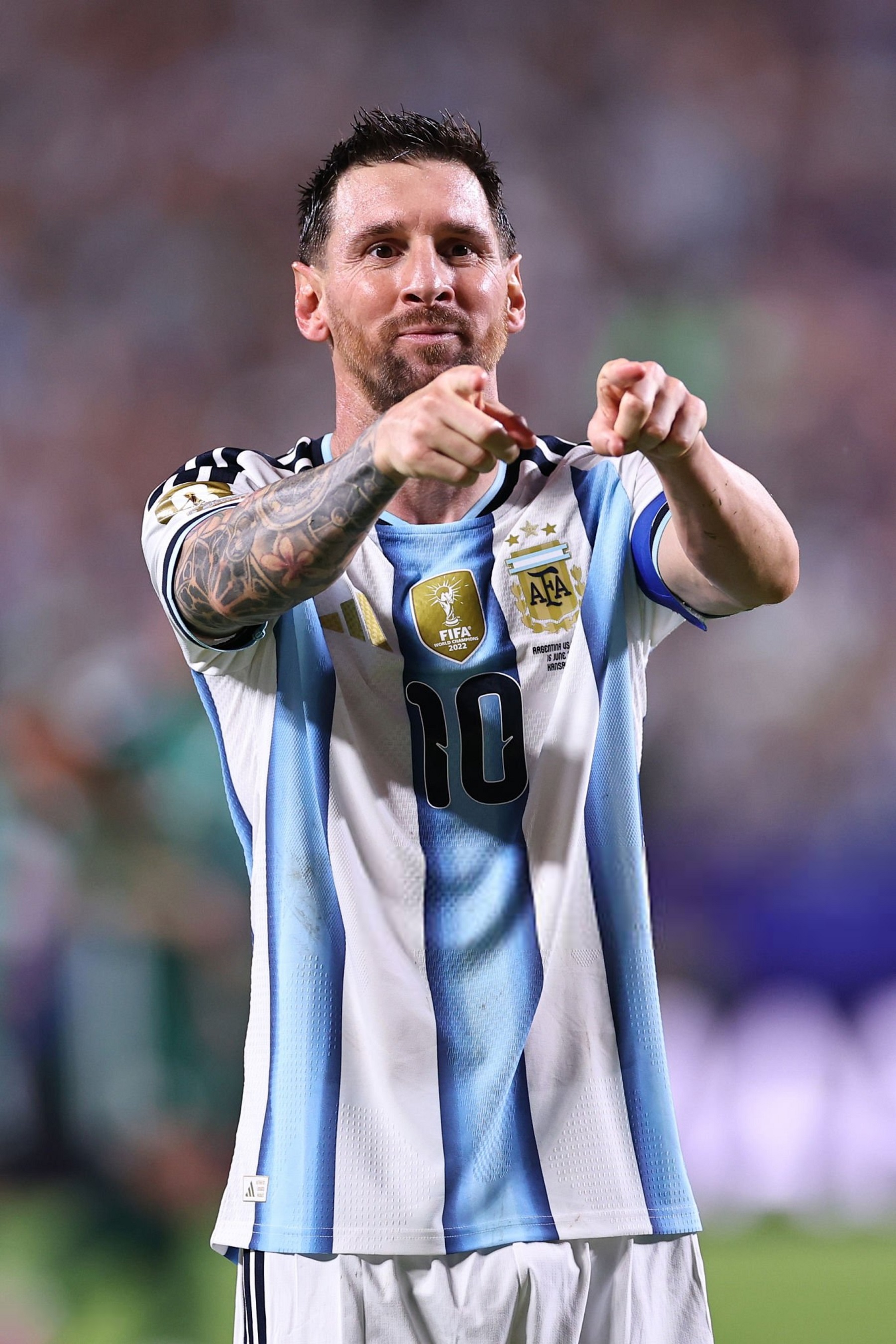 Lionel Messi sets World Cup scoring record and becomes joint all-time top scorer with Miroslav Klose