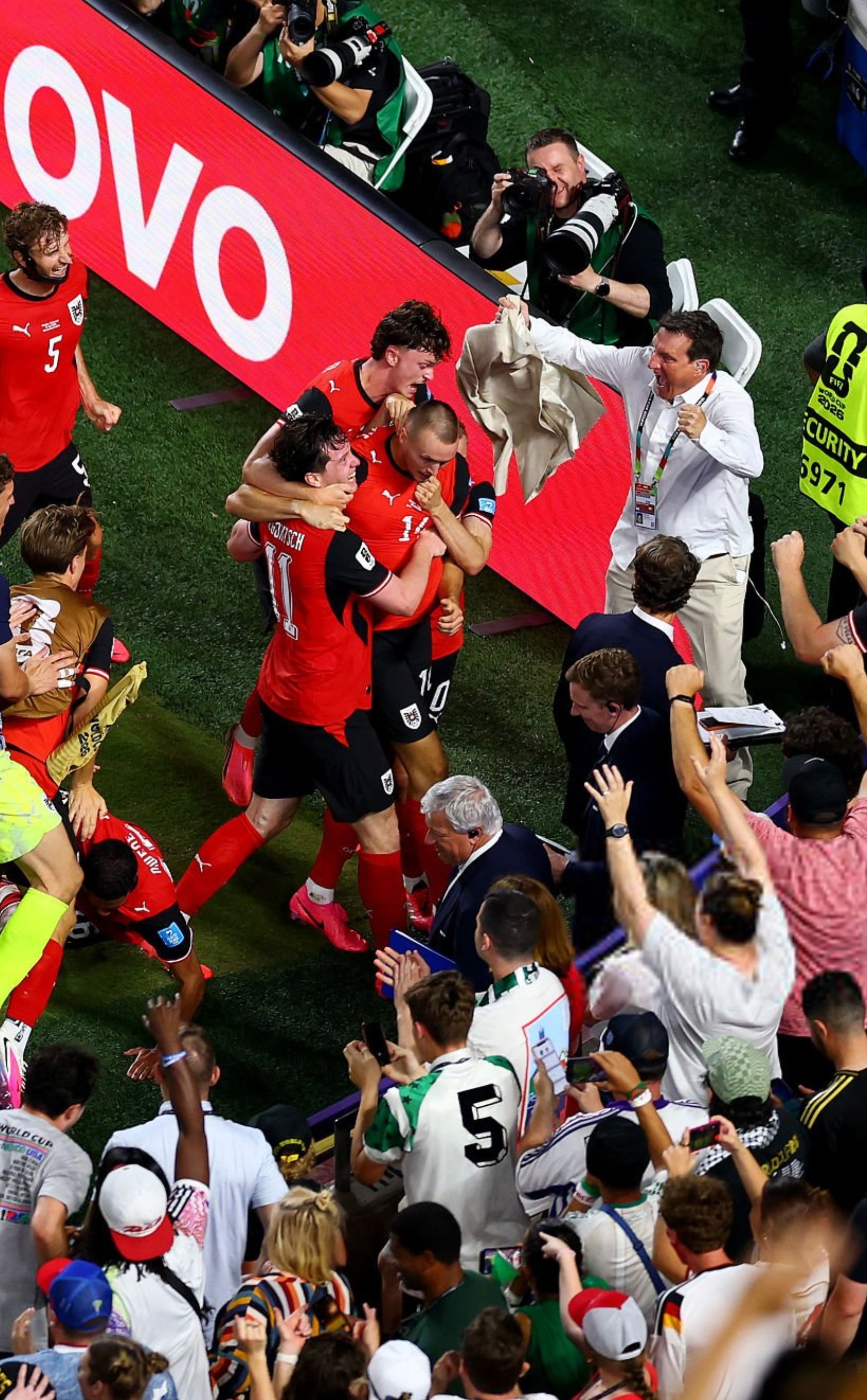 Algeria and Austria entered Saturday night's World Cup finale knowing a draw would send both to the knockout stage. They got one in the most dramatic way imaginable, trading late goals in a wild 3-3 thriller that secured advancement for both teams and eliminated Iran on the final play of the group stage.