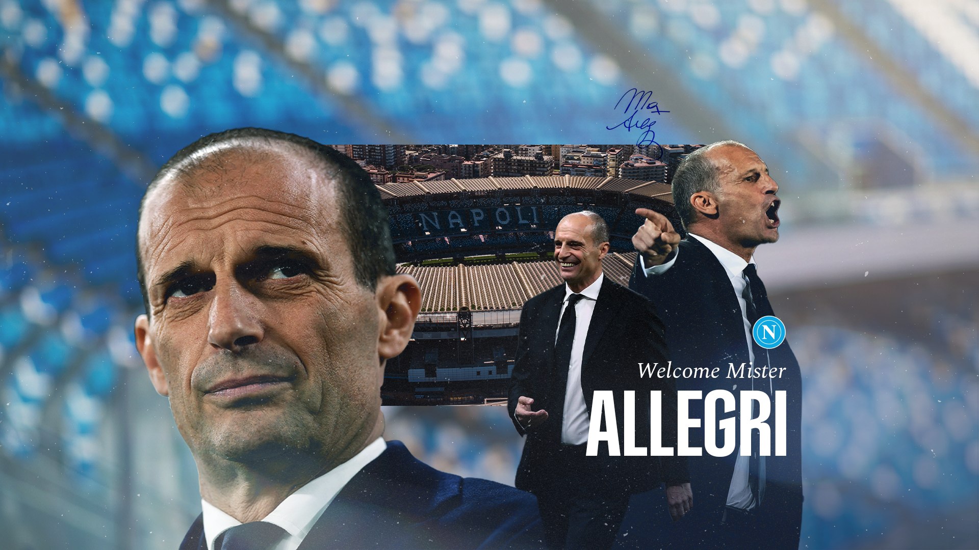 Napoli appoint Massimiliano Allegri as head coach