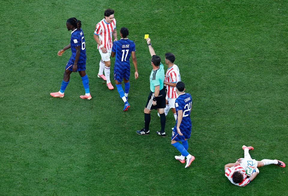 France appeals to FIFA to rescind Olise yellow card after Paraguay clash