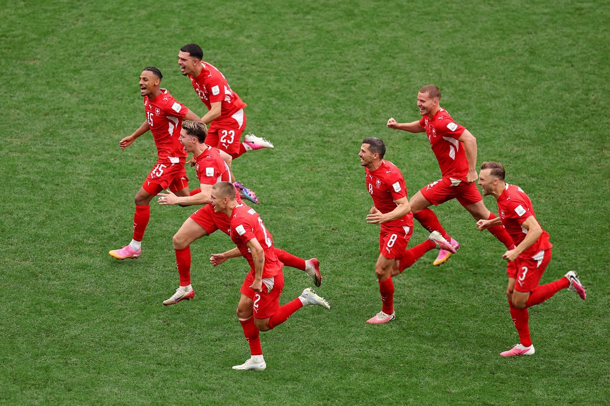 Switzerland beat Colombia on penalties to set up Argentina clash