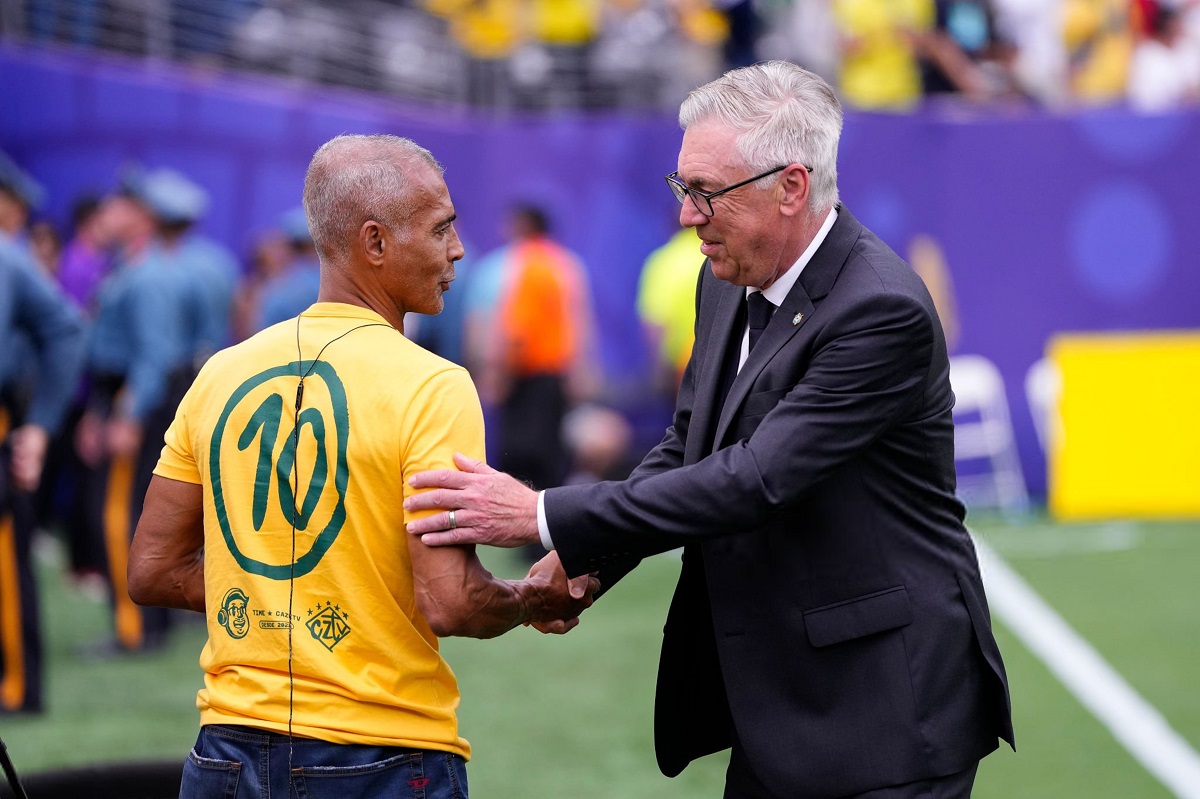 Romario urges Brazil to sack Ancelotti after World Cup exit
