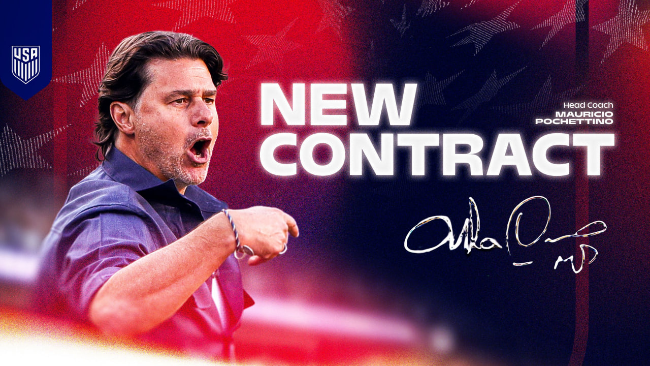 U.S. Soccer extends Mauricio Pochettino's contract through 2030