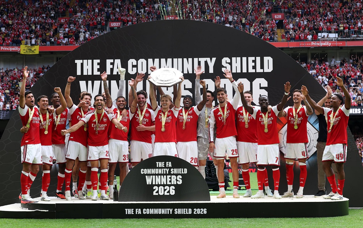 Arsenal lift Community Shield as Manchester City are humbled in season opener