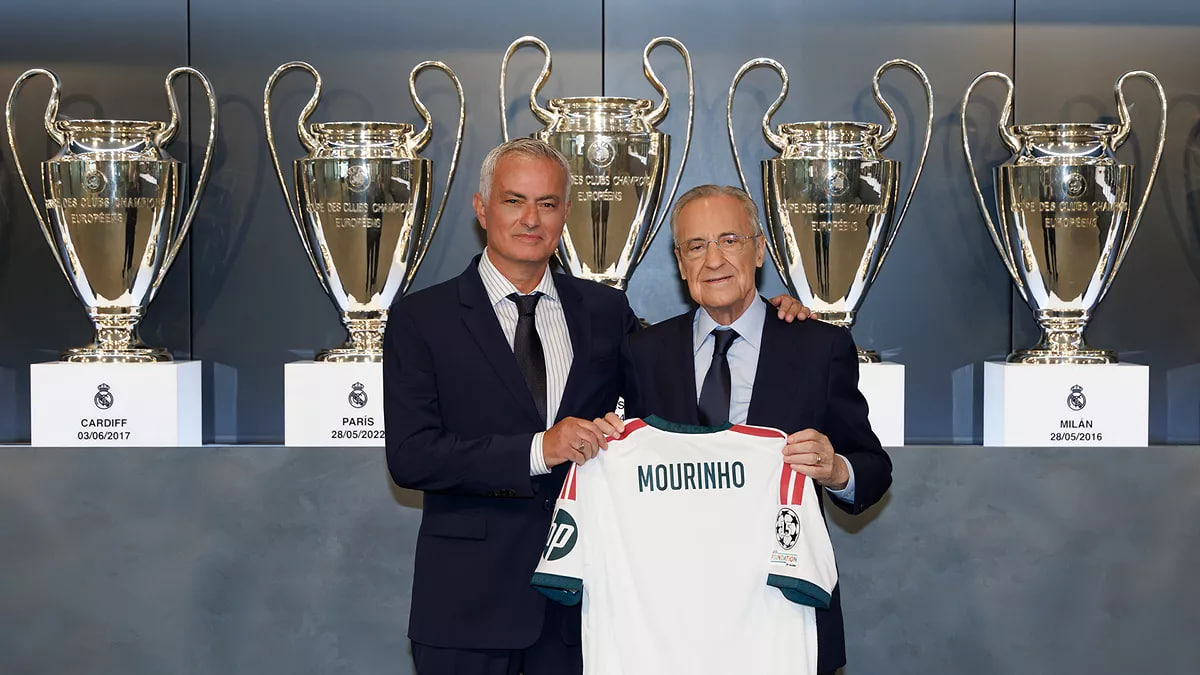 Jose Mourinho presented as Real Madrid head coach