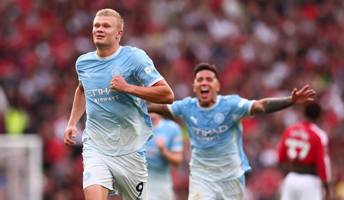 Erling Haaland sets new Manchester derby scoring record