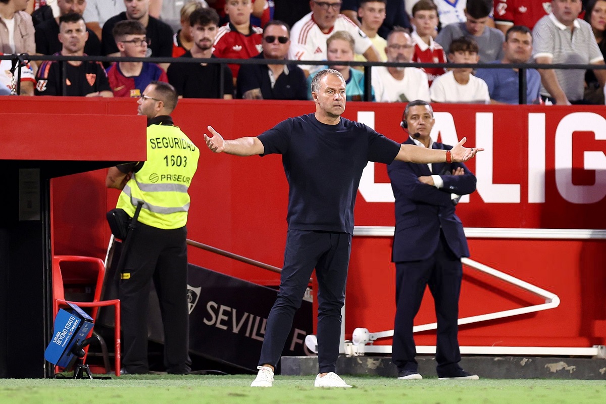 Flick praises Barcelona’s second-half response against Sevilla